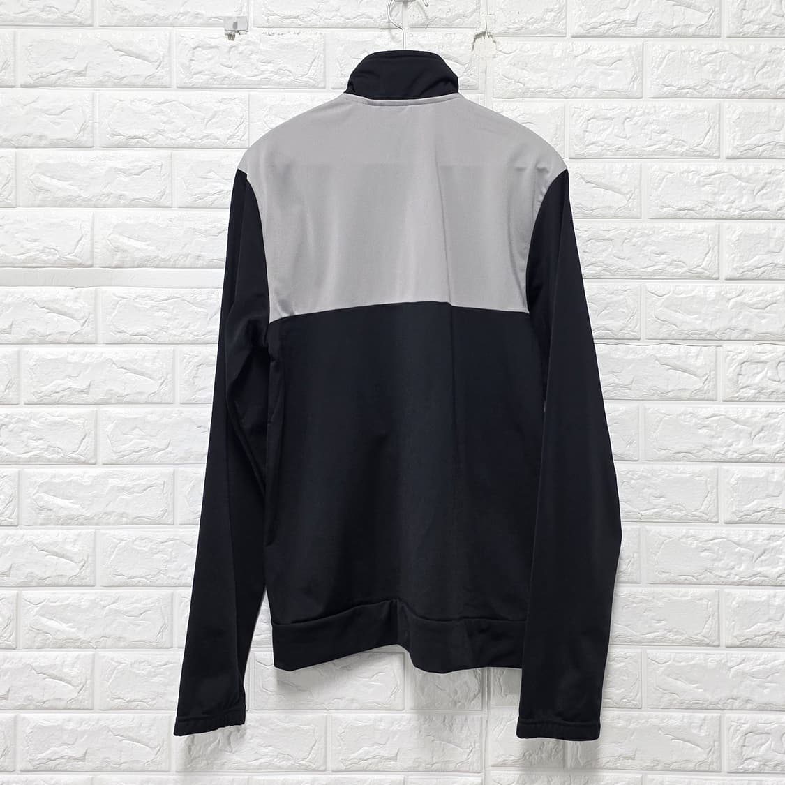 아디다스 집업 자켓 블랙/그레이 트랙탑 M 상품이미지4