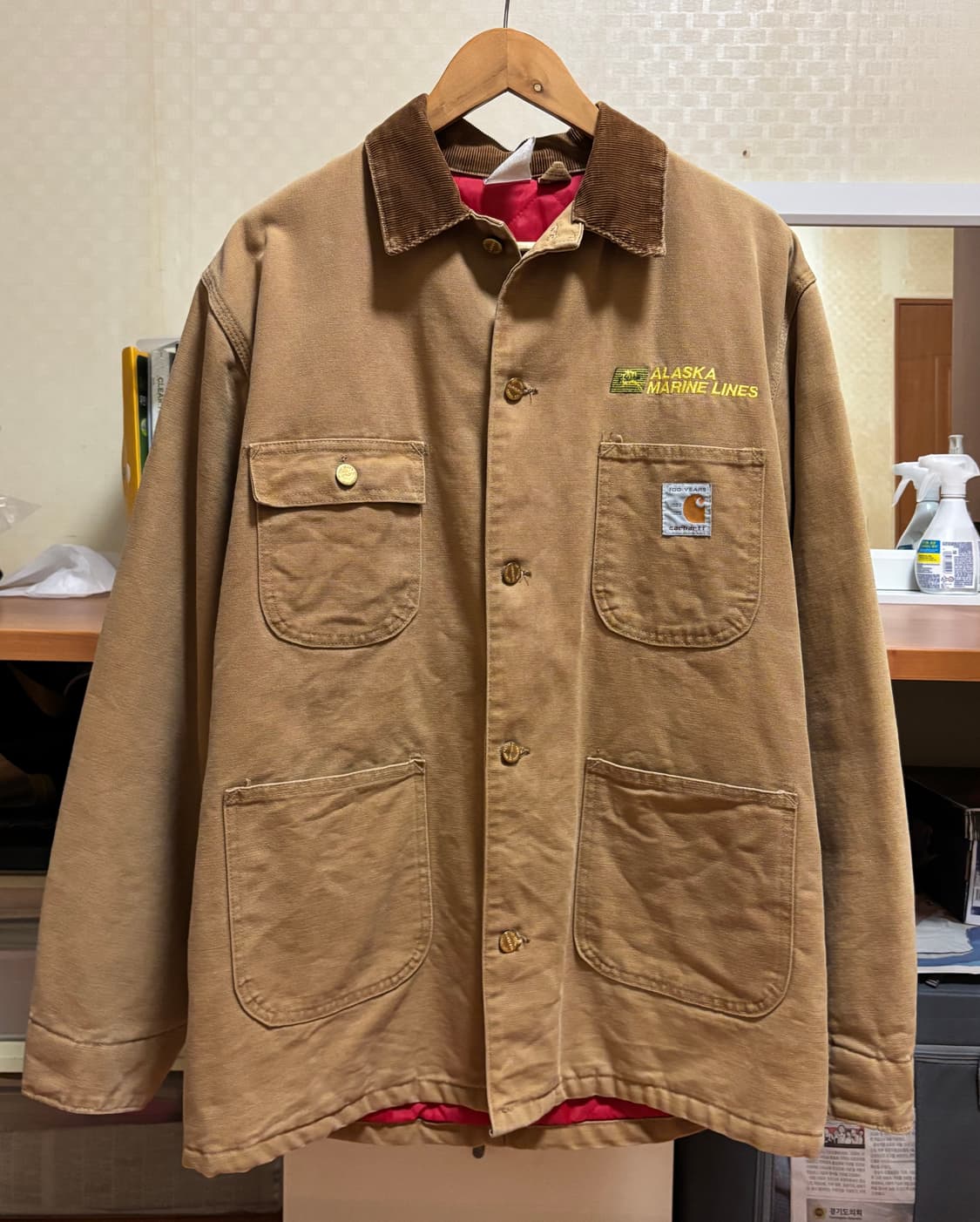 칼하트 80s 100주년 빈티지 초어코트 워크자켓 상품이미지1