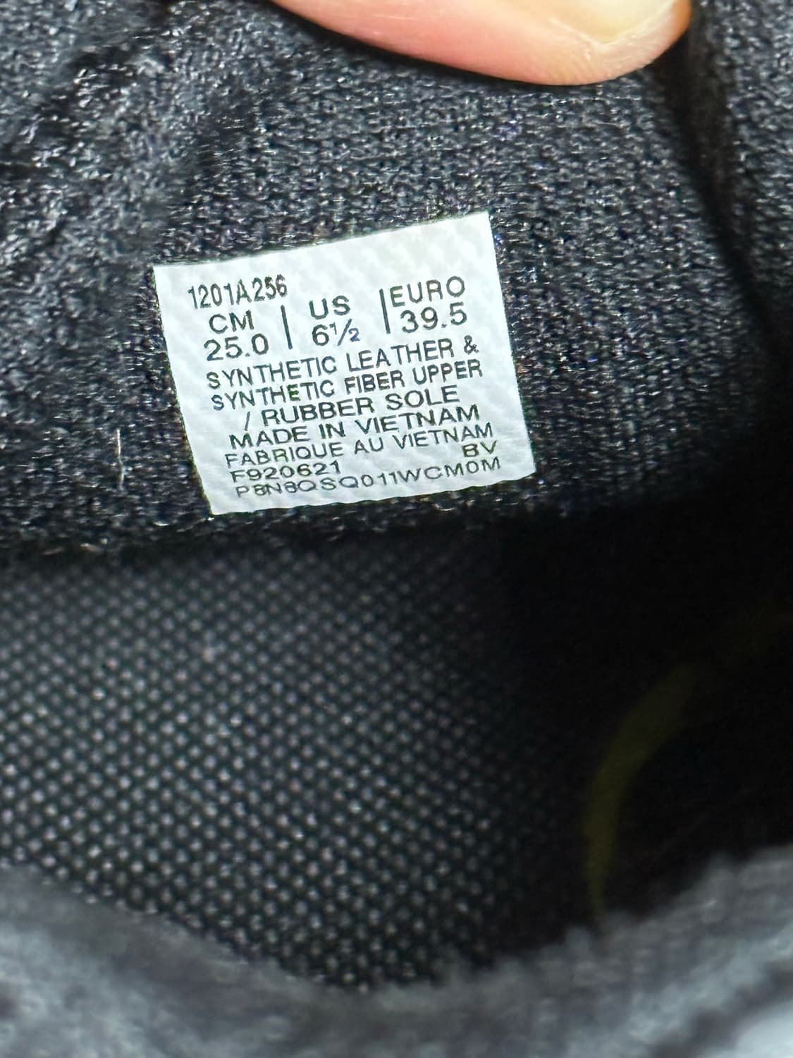 아식스 젤 1130 블랙 250 사이즈 상품이미지4