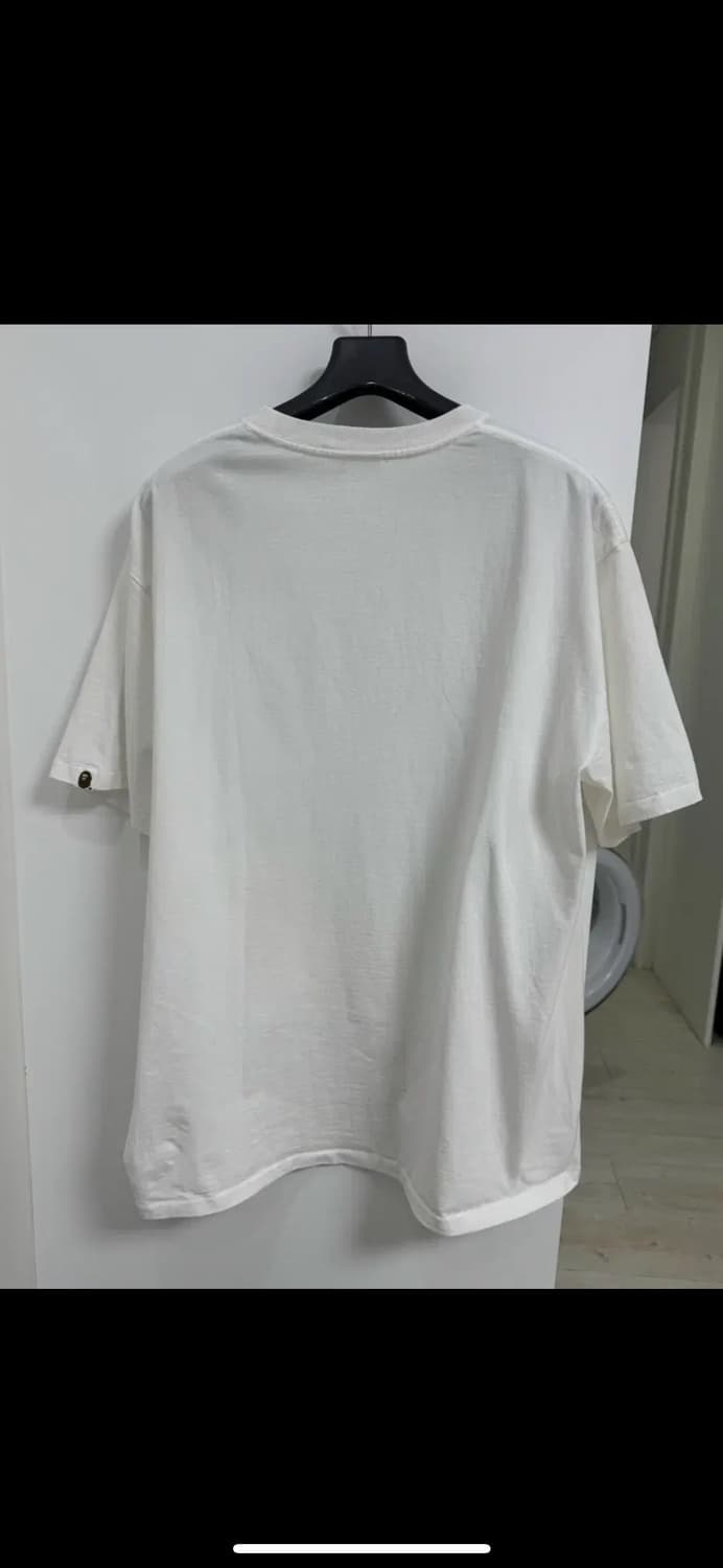 베이프 ABC 씨 서피스 카모 컬리지 티셔츠 화이트 2XL 상품이미지3