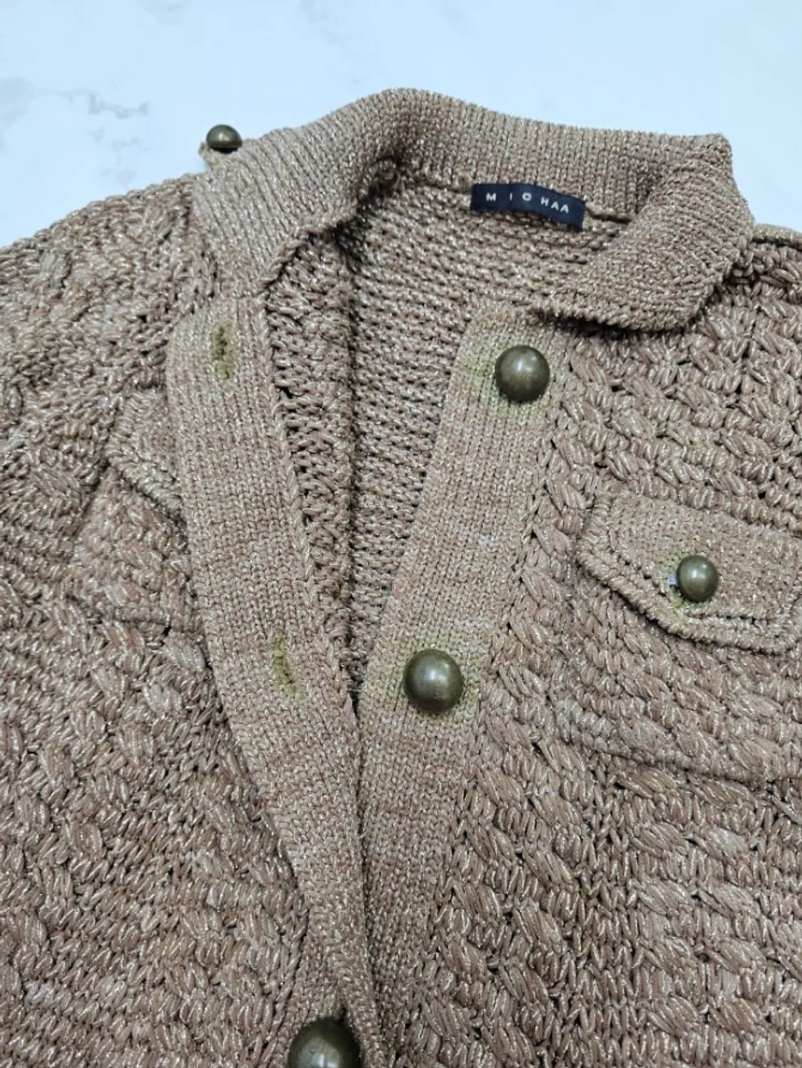 MICHAA 미샤 한섬 가디건 ~55반 상품이미지8