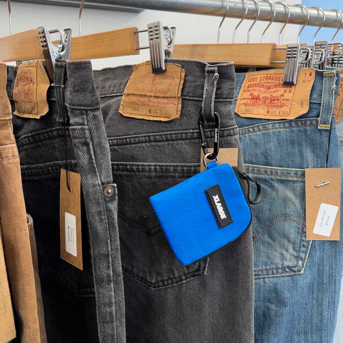 XLARGE 카라비너 동전지갑 키링  상품이미지3