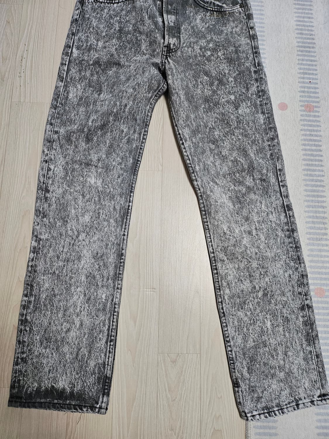 80s 리바이스 501 블랙 스톤워싱 상품이미지3