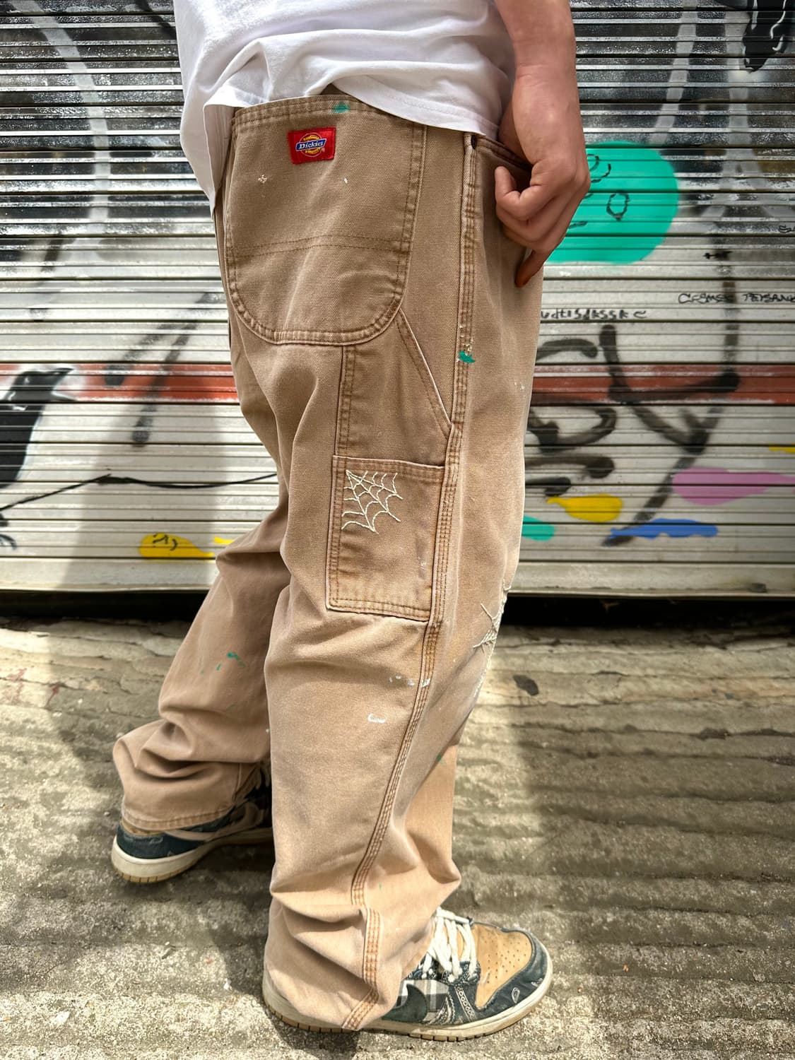 디키즈 캔버스 워크팬츠 ‘거미줄 커스텀’ 상품이미지10