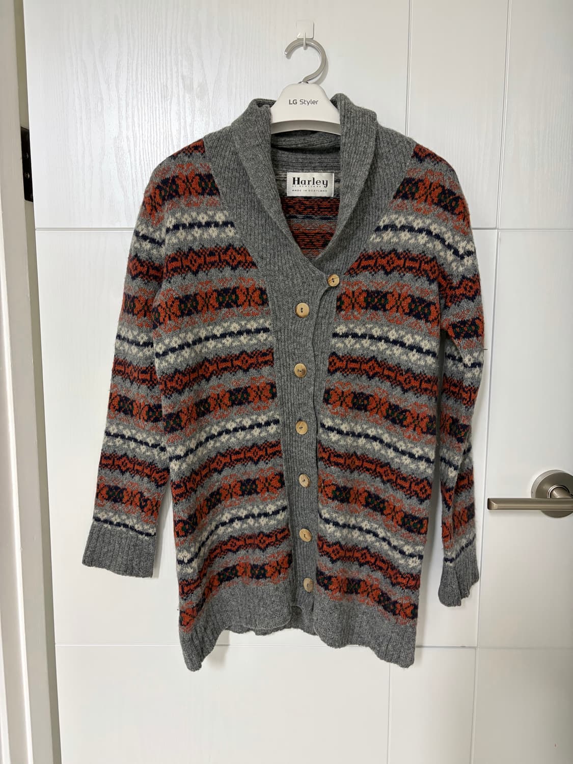Harley of Scotland 노르딕 가디건 55,66 상품이미지3