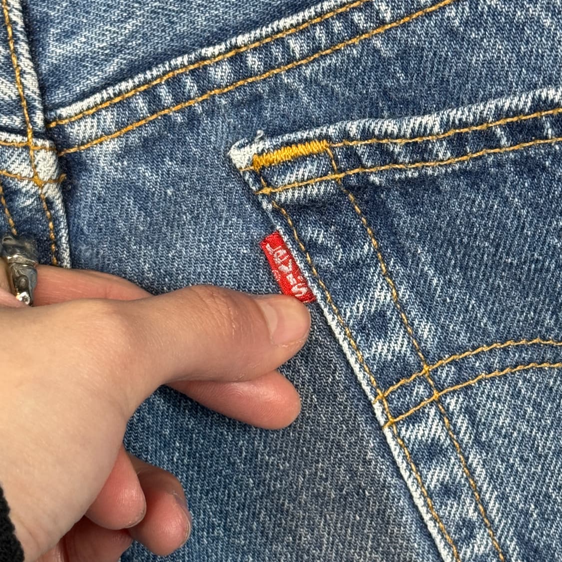 34inch) 리바이스 USA 90s 501 데님 청바지 상품이미지4