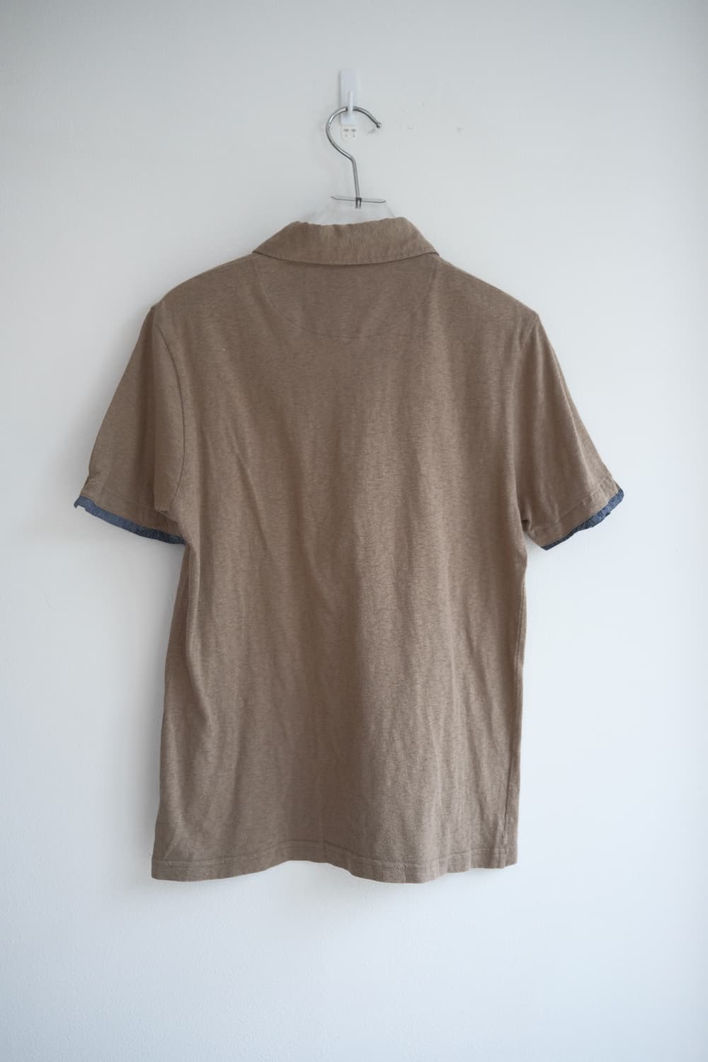 Denim layered polo shirt 상품이미지7