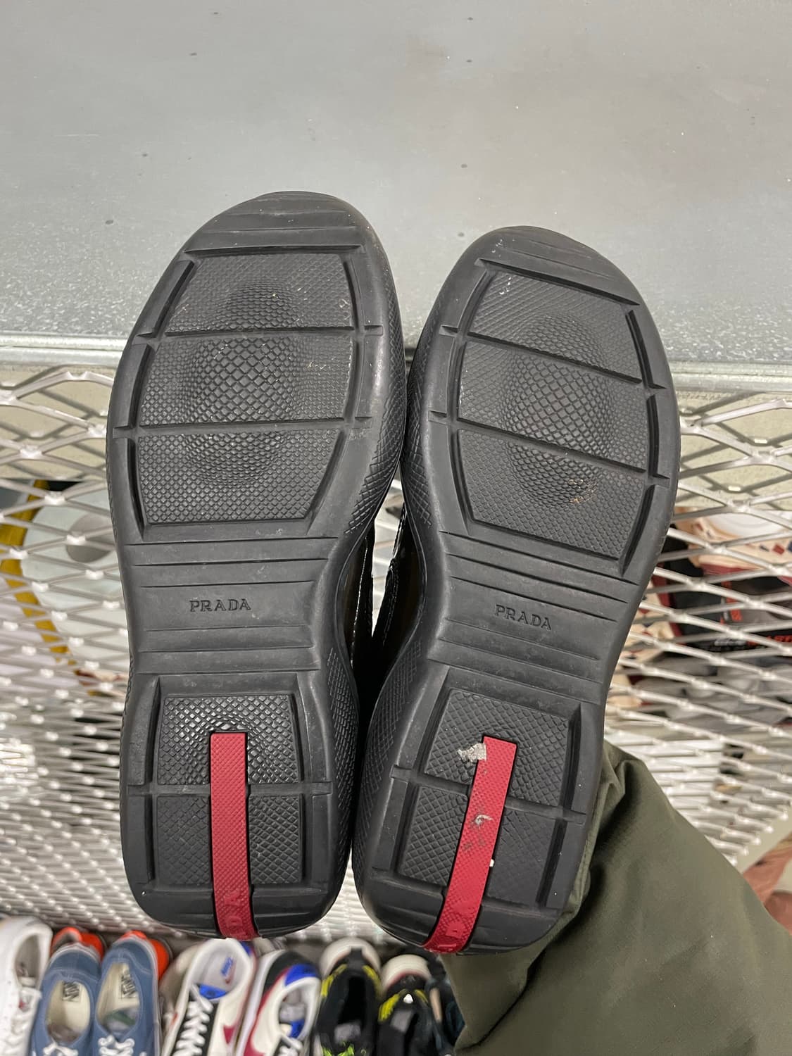 프라다 아메리카컵 블랙 EU36.5 상품이미지6