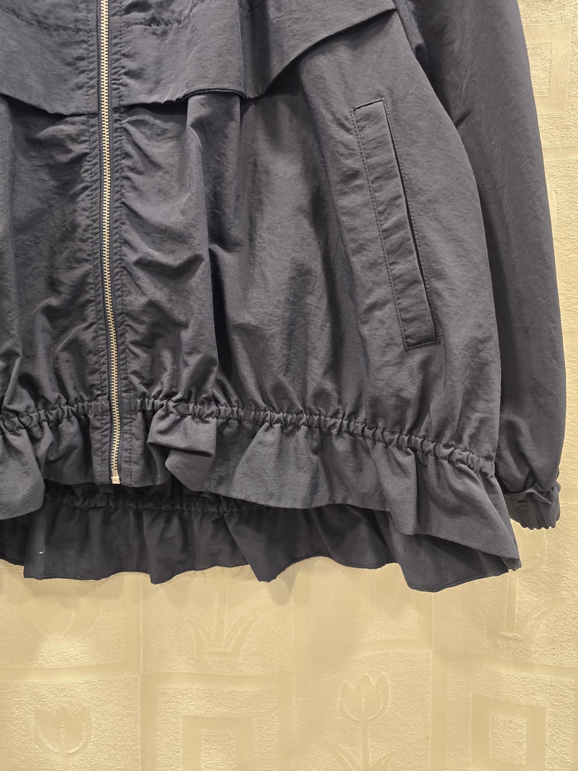 마리끌레르 네이비 프릴 집업 자켓 S~M 상품이미지4