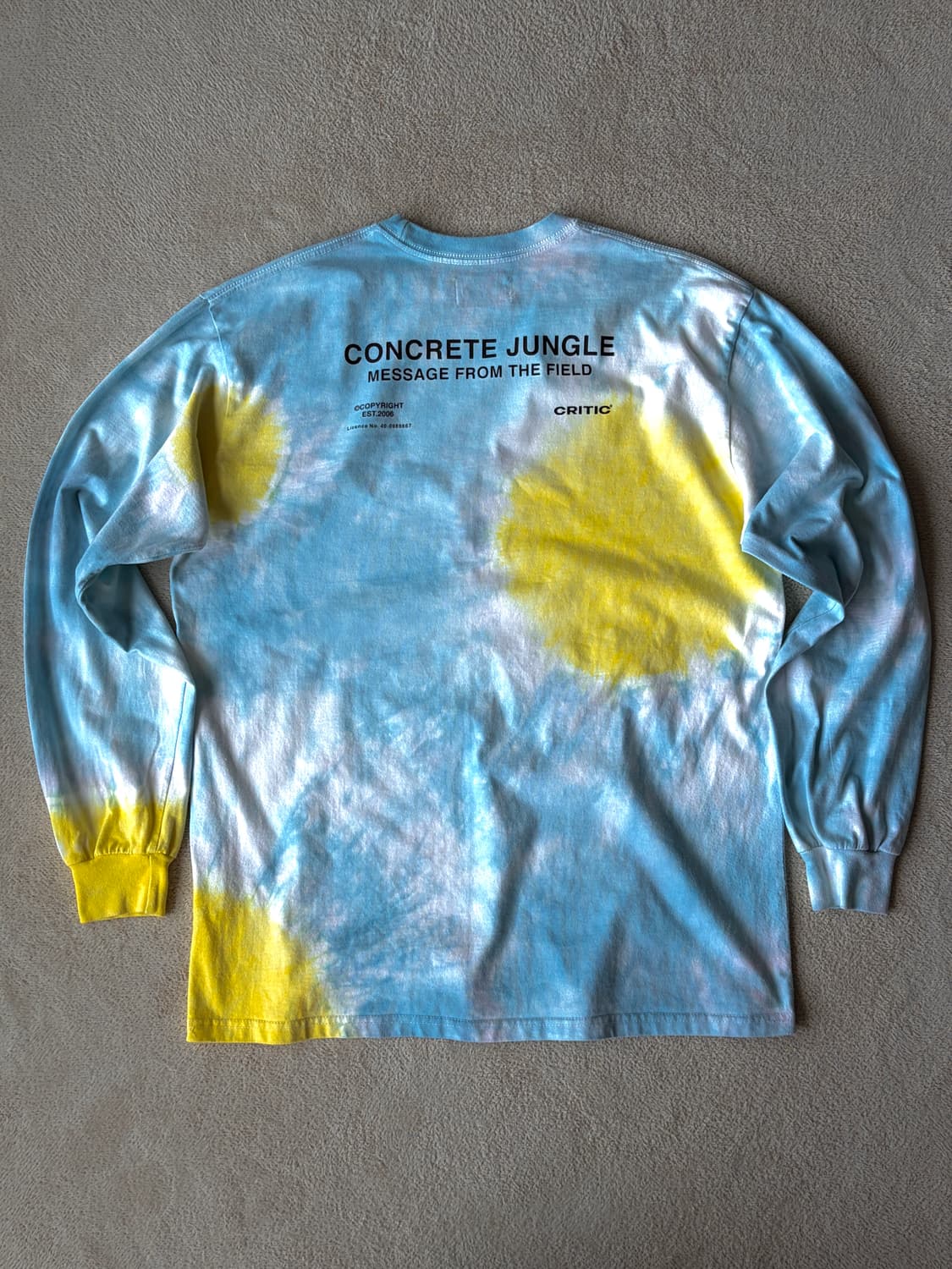 크리틱 타이다이 롱슬리브 상품이미지5