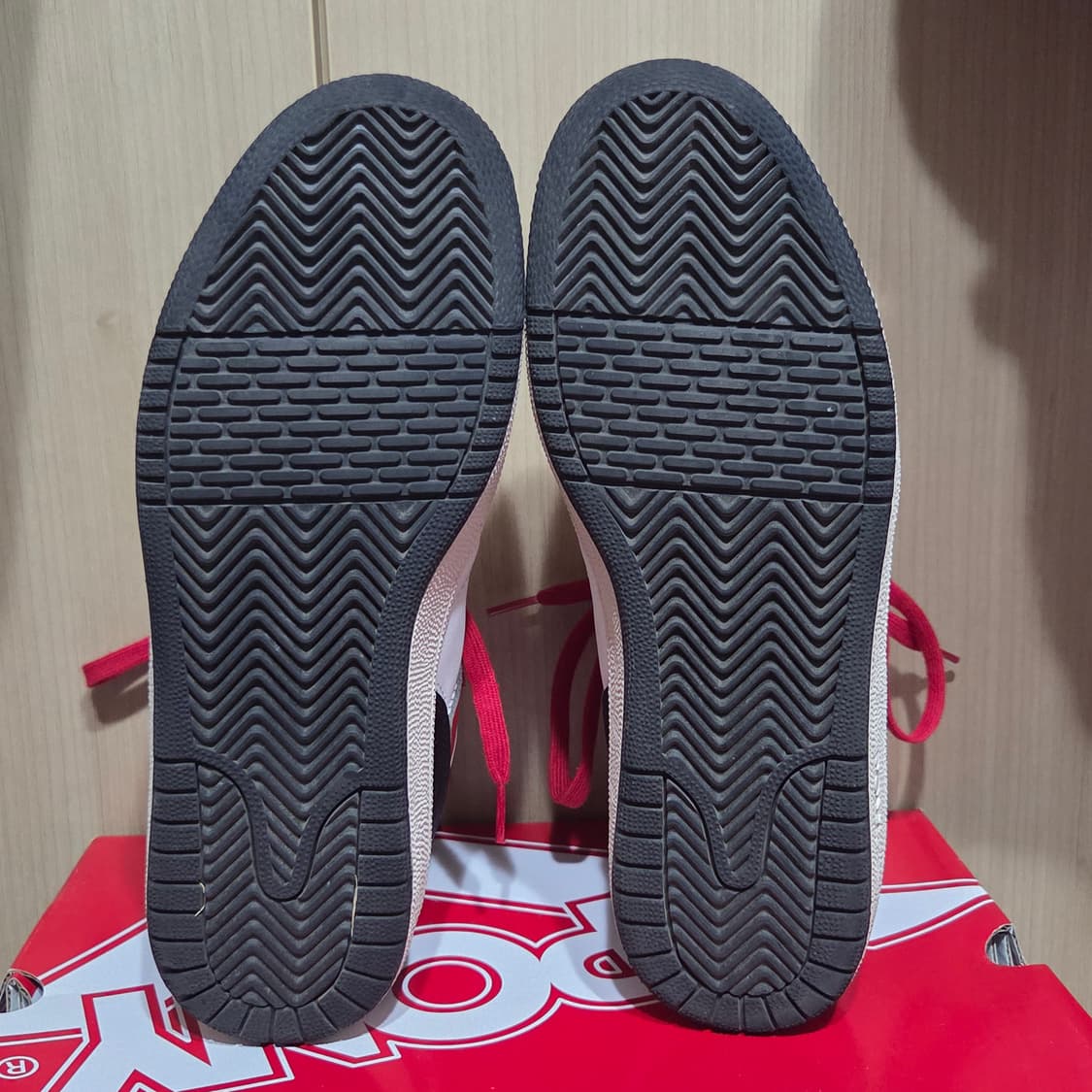 (270) PONY 시티윙 하이 WHITE/BLACK/RED 상품이미지7