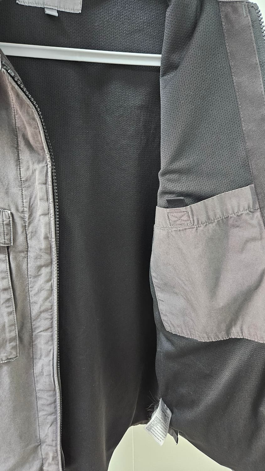 칼하트 kenard 가먼트다잉 셔츠 자켓 스톤그레이 상품이미지5