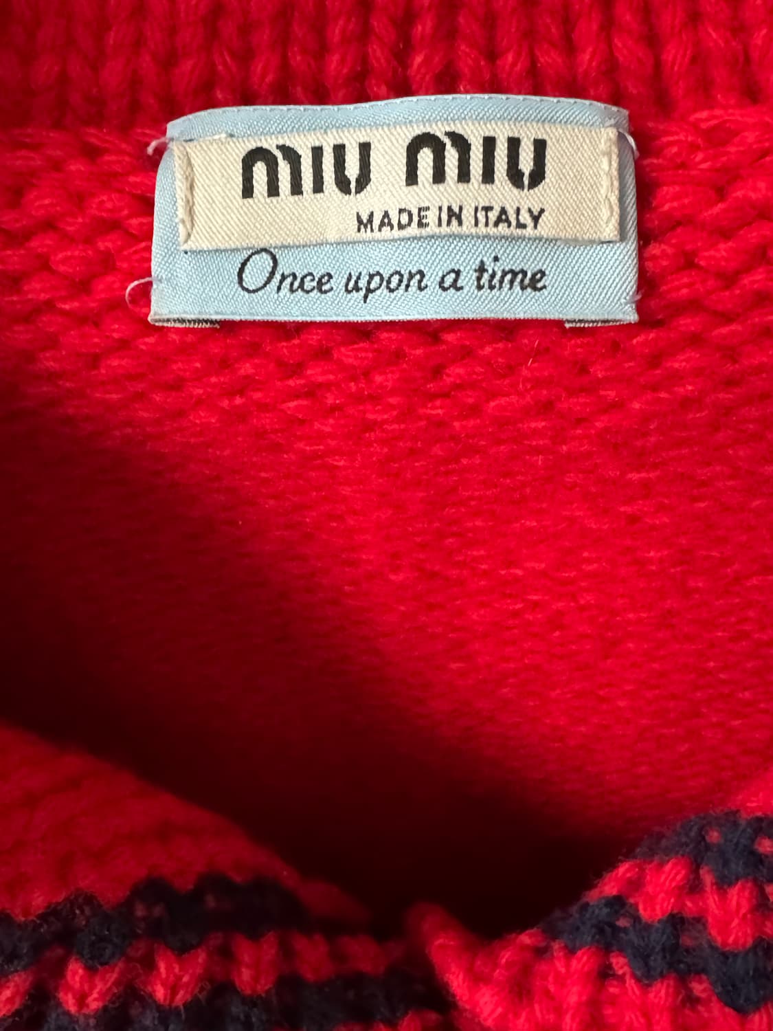 miu miu 세일러 가디건 상품이미지3