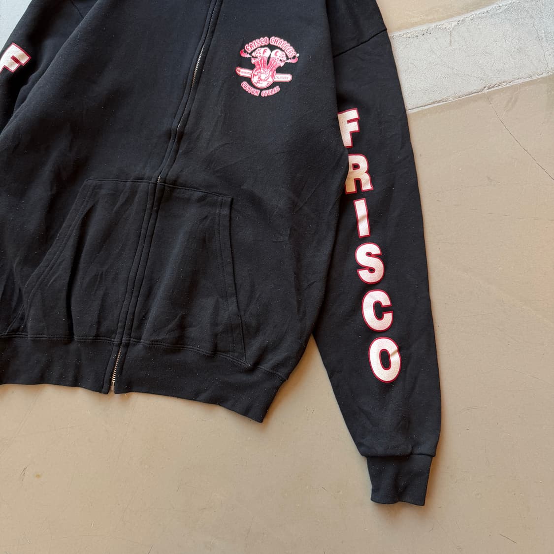 90s usa frisoco 후드 집업 상품이미지3