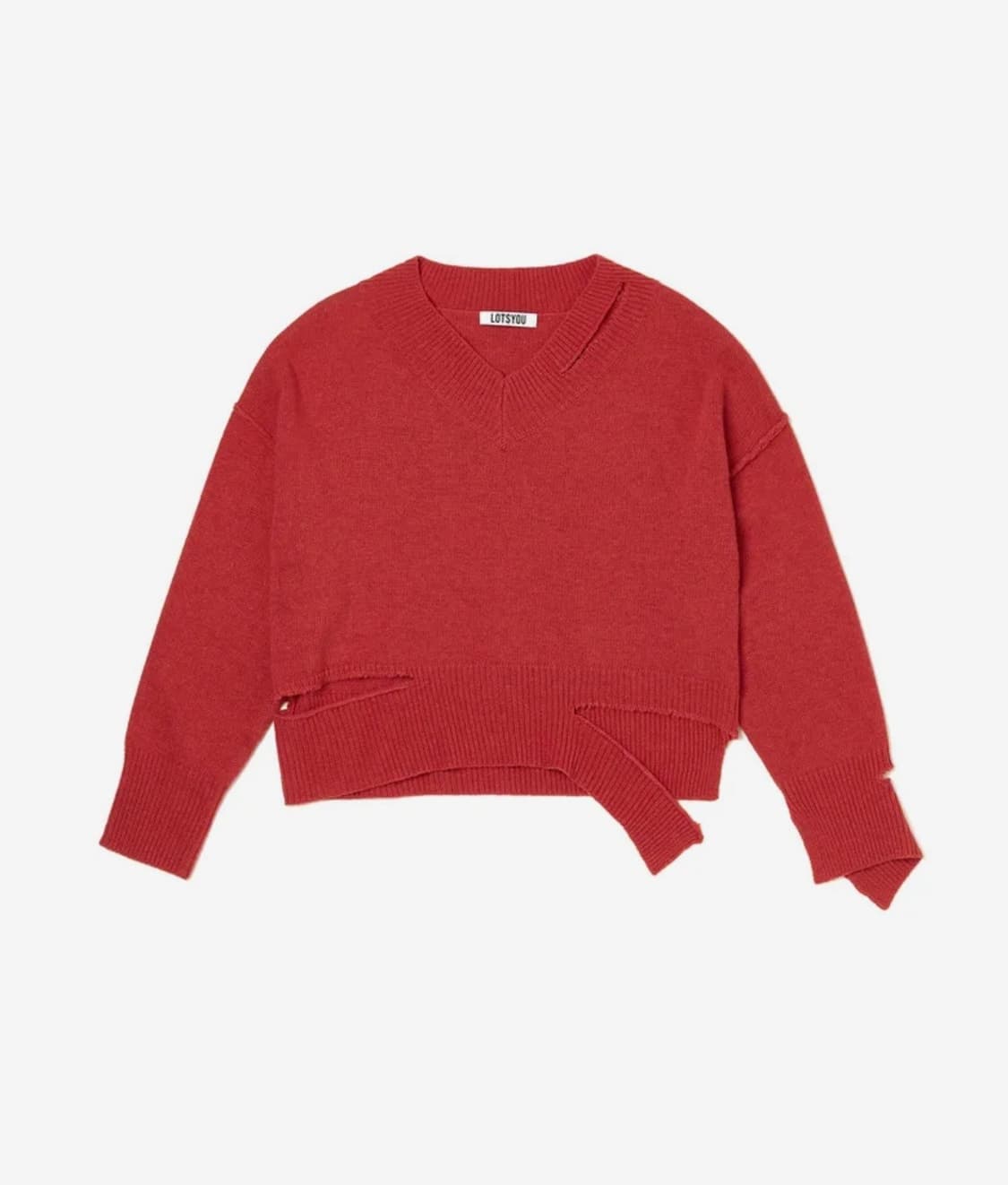 Pheobes Knit Sweater Red 상품이미지3