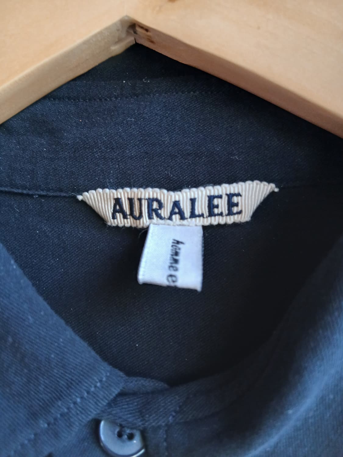 Auralee shirt size 4 상품이미지2