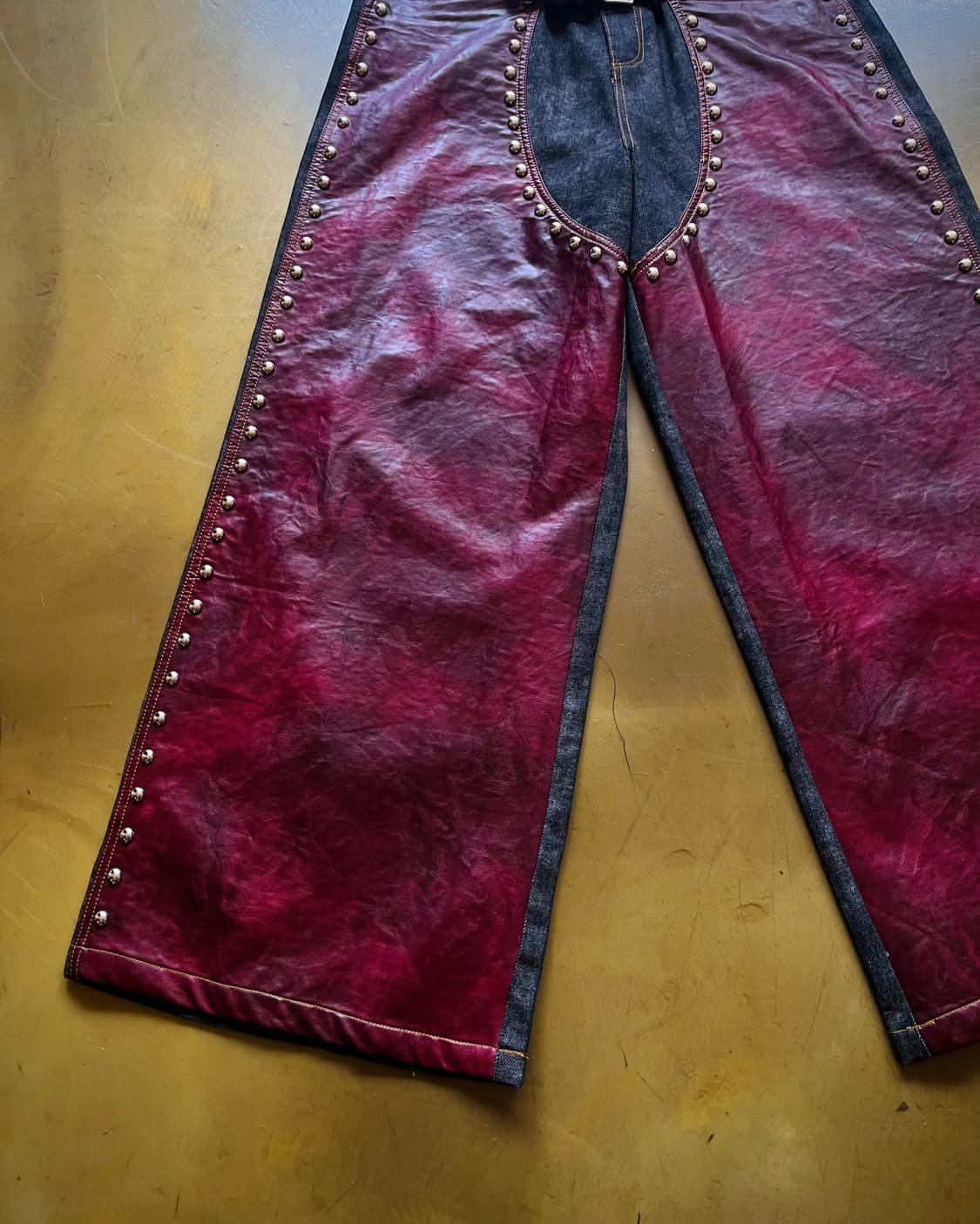 STArT EXCEED END Leather Studs Denim 상품이미지5