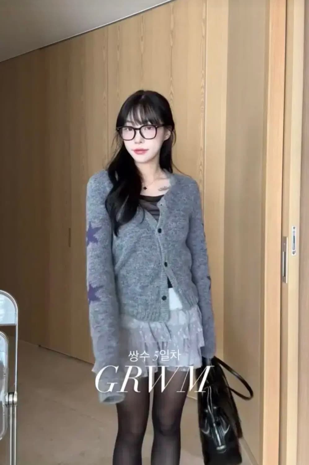 유튜버 소윤님 착용) 마지셔우드 별 가디건 상품이미지4