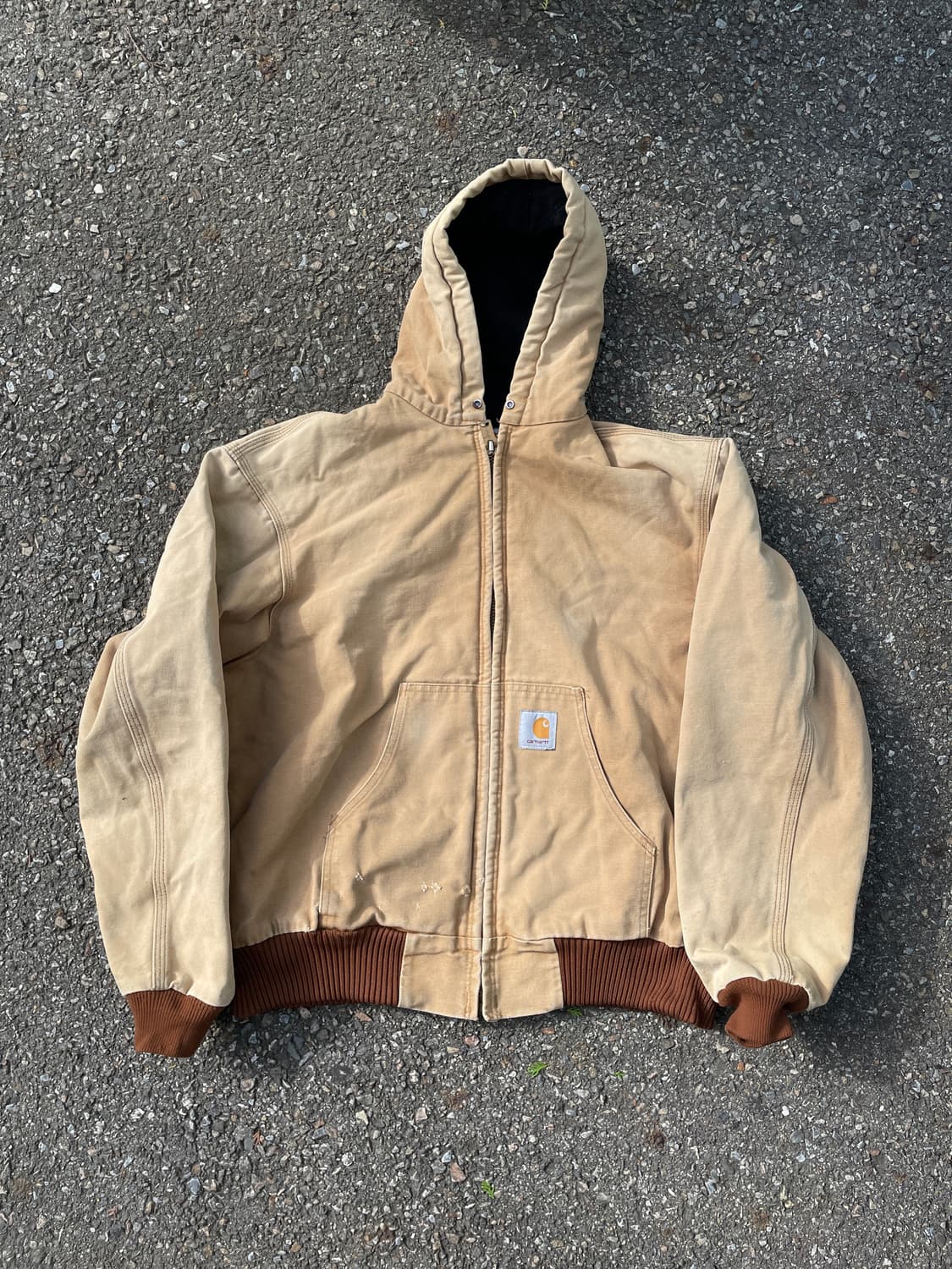 90s 칼하트 j04 엑티브 자켓 브라운 XL 105 상품이미지1