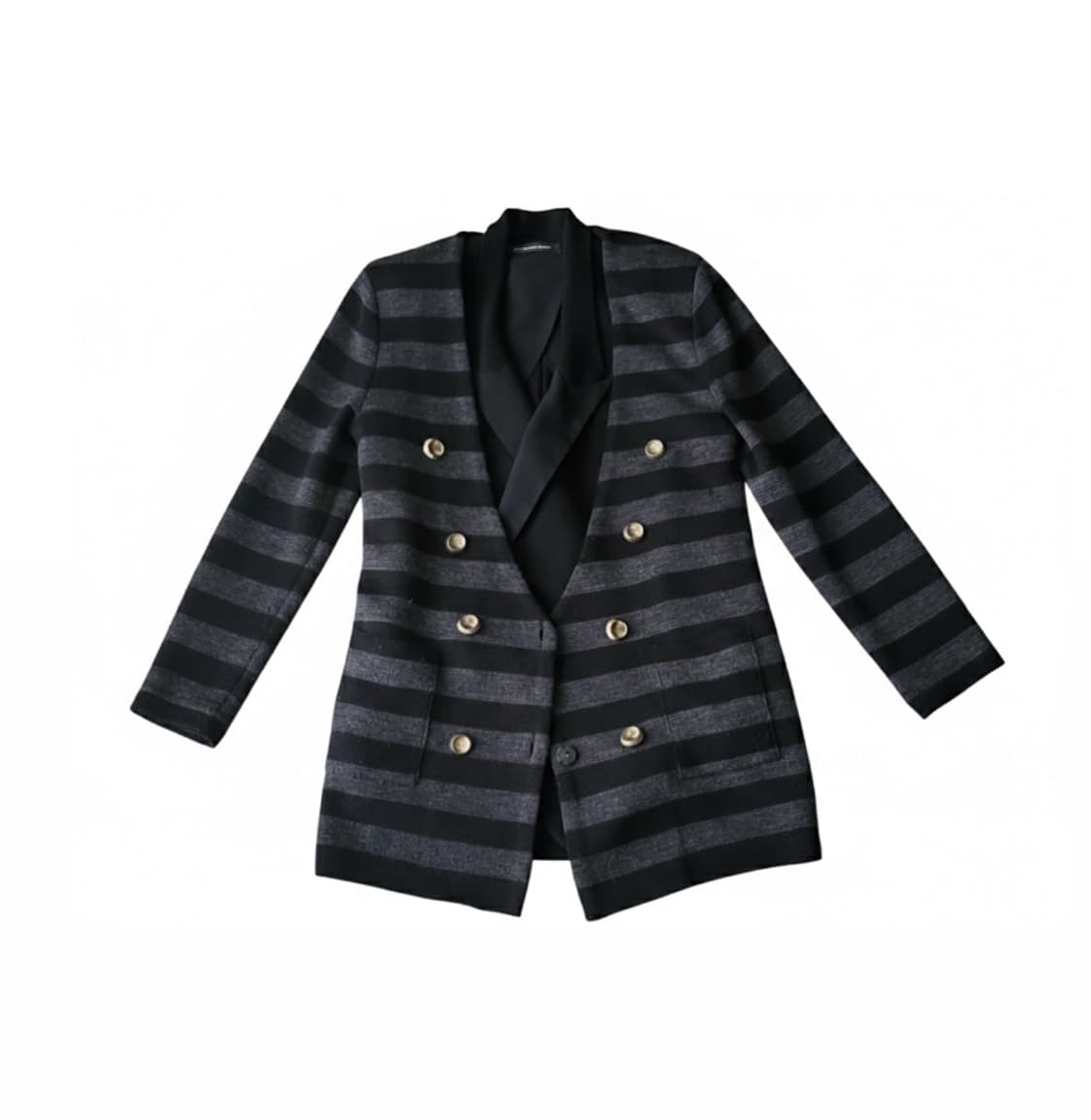 Alexander wang 알렉산더 왕 스트라이프 더블버튼 자켓 55 상품이미지1