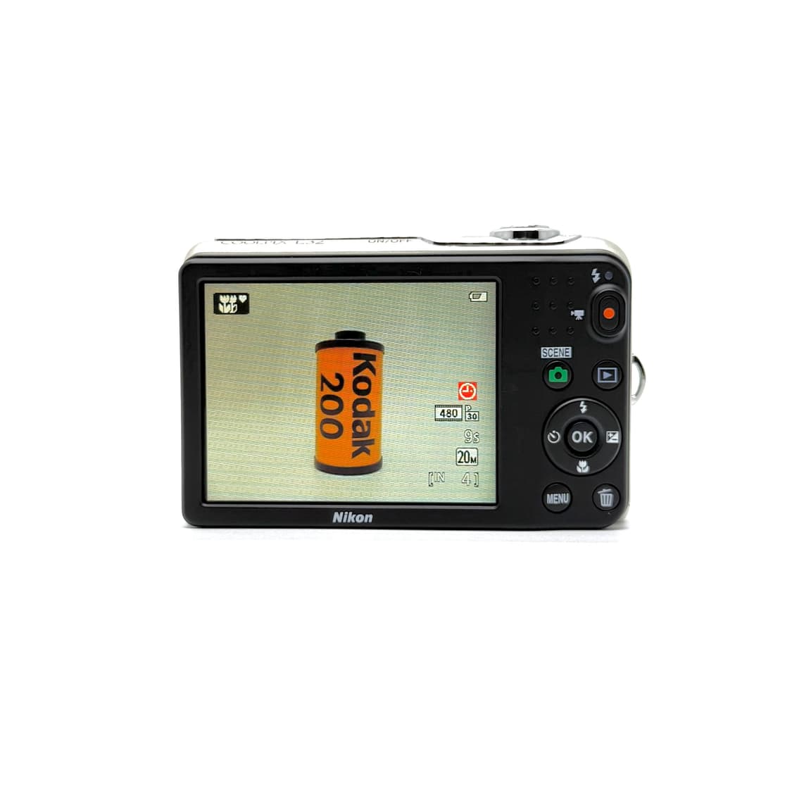 [소프트포커스!] 니콘 Coolpix L32 실버 디지털카메라 상품이미지3