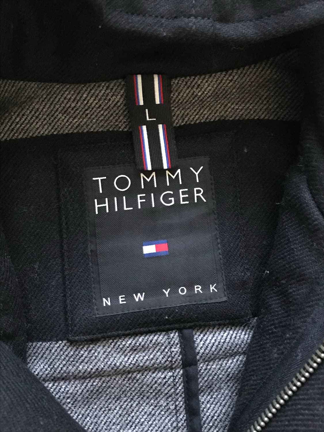 타미힐피거 일본라인 여성 떡볶이 울 후드 코트 상품이미지8