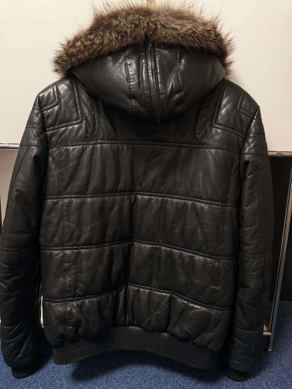 딕비켐버그 익스플로더 레더 패딩자켓 상품이미지2