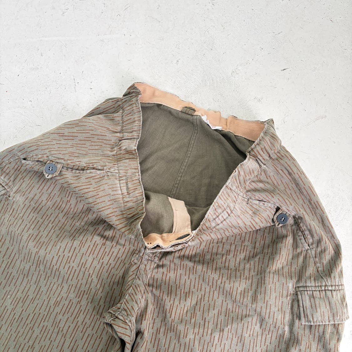 80s OG 동 독군 레인드롭 밀리터리 카모팬츠 37 상품이미지6