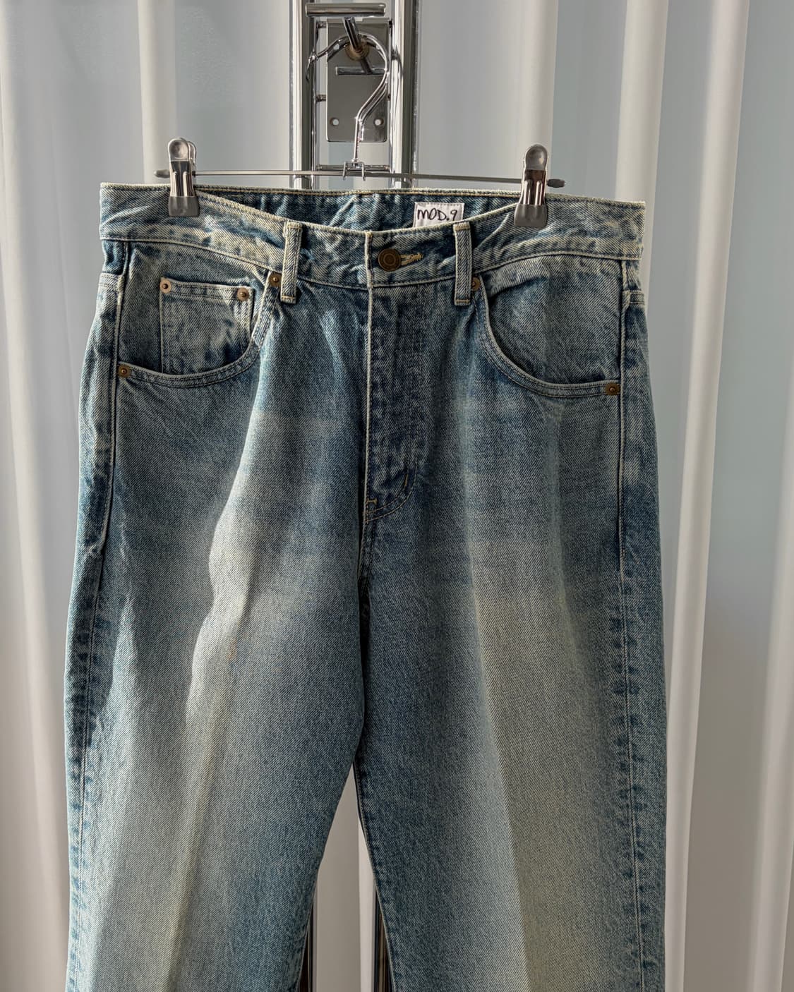 [31인치]모드나인 MOD7s 러스티로즈 데님 팬츠 상품이미지4