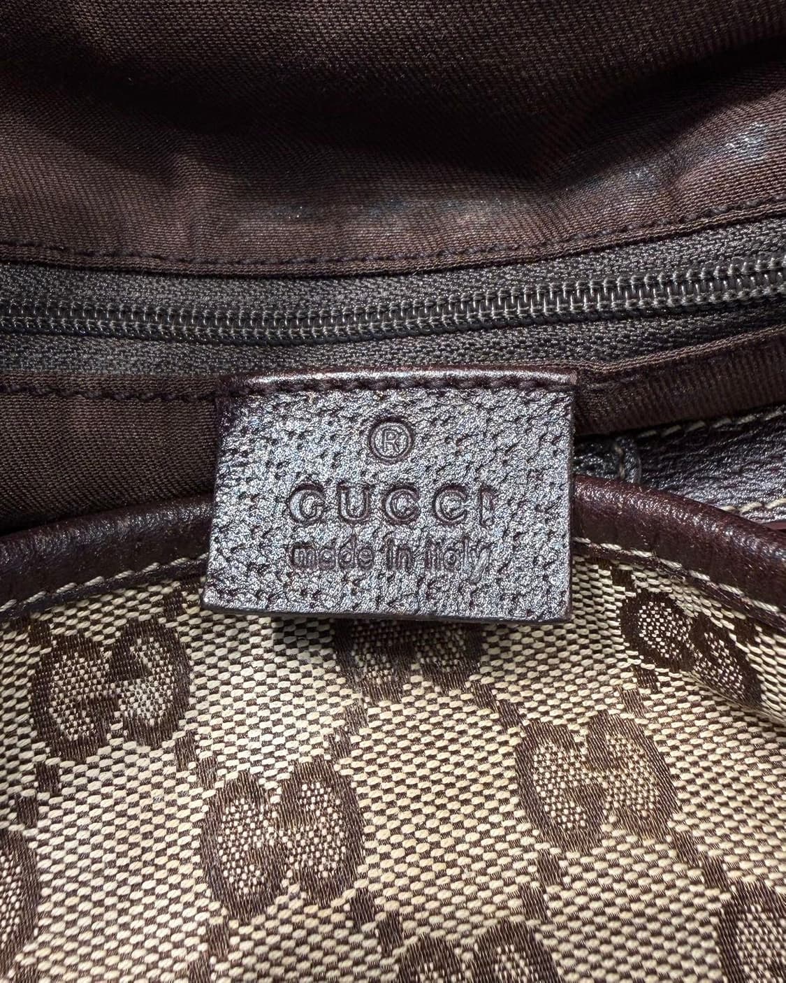 구찌 브라운 GG 캔버스 토트백 상품이미지8