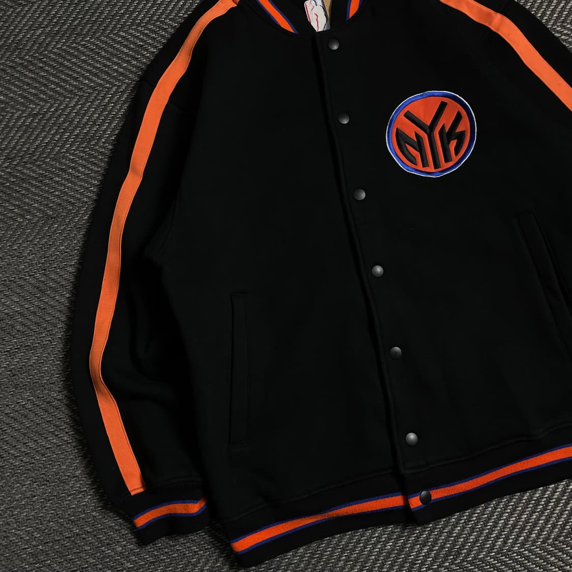 00s 리복 NBA 뉴욕 닉스 올드스쿨 바시티 자켓o 4808 상품이미지3