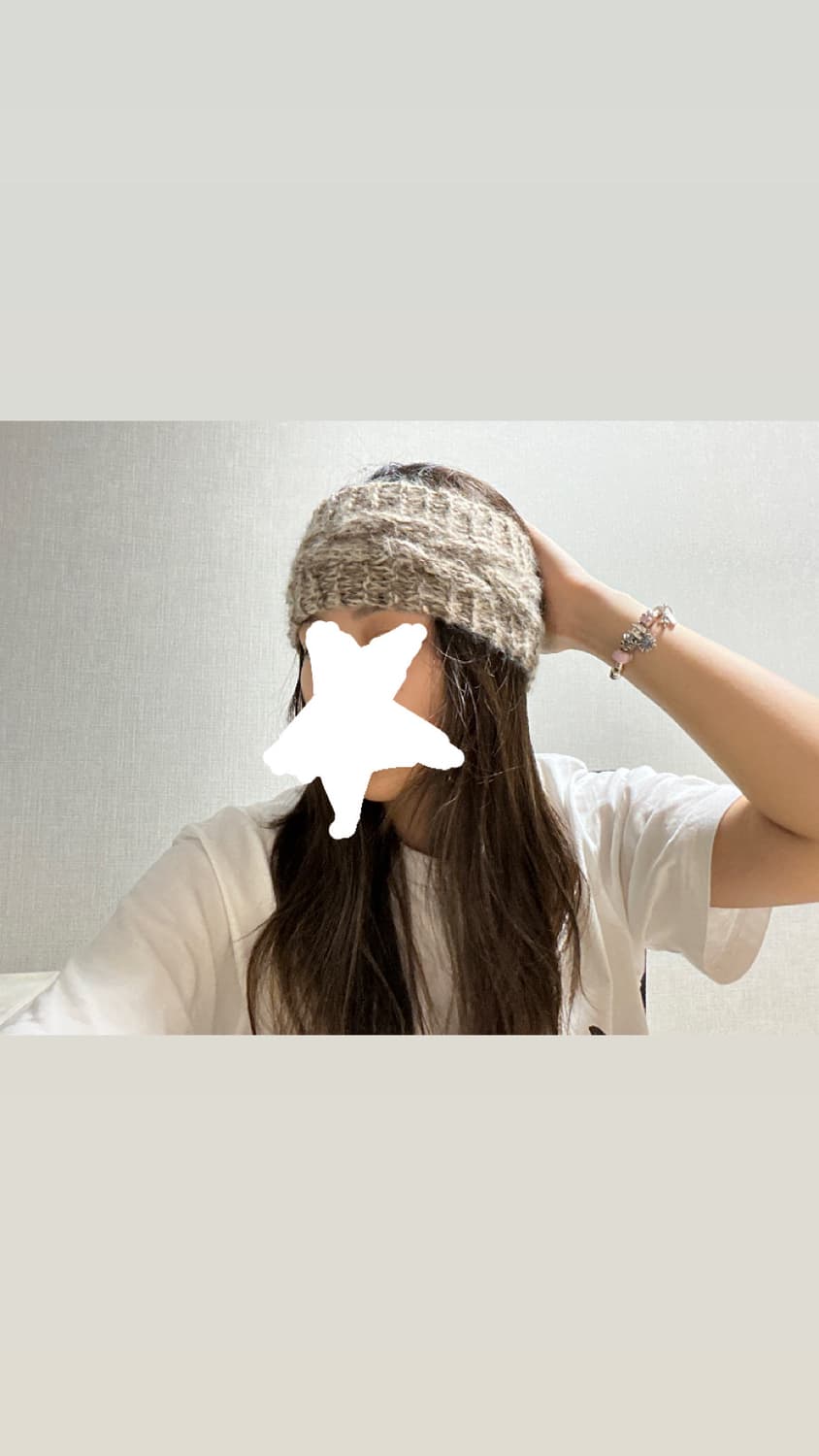 핸드메이드 꽈배기 헤어밴드 상품이미지3