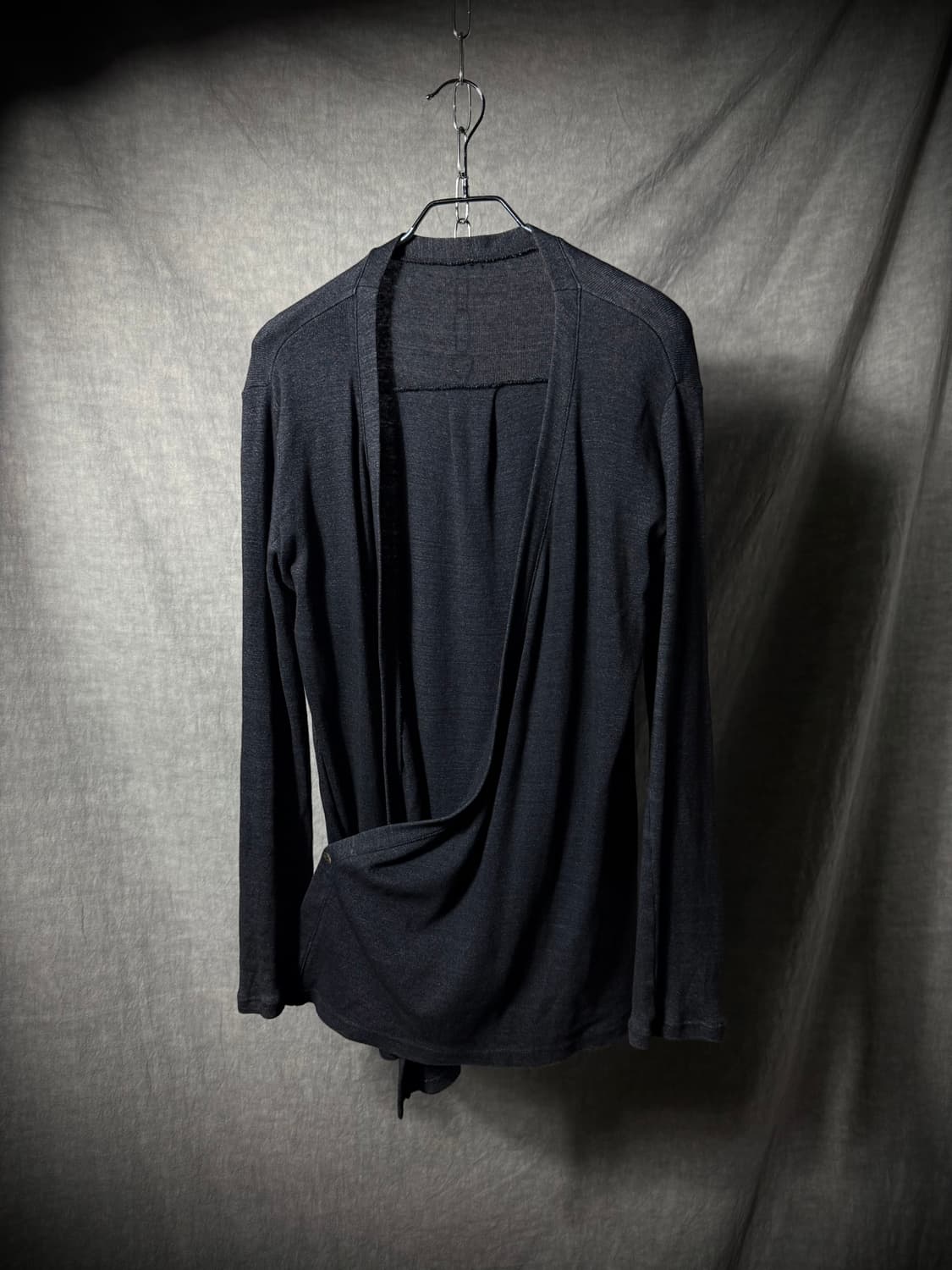 Rip Van Winkle Draped Cardigan  일본 아방가르드 상품이미지2