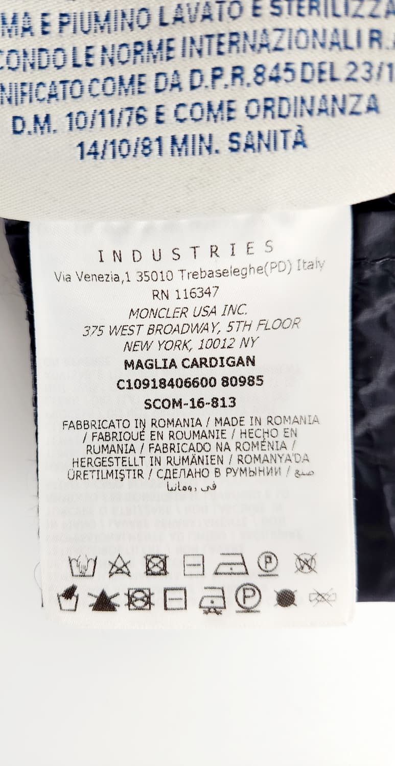 [정품]몽클에어 후드패딩 집업 상품이미지5