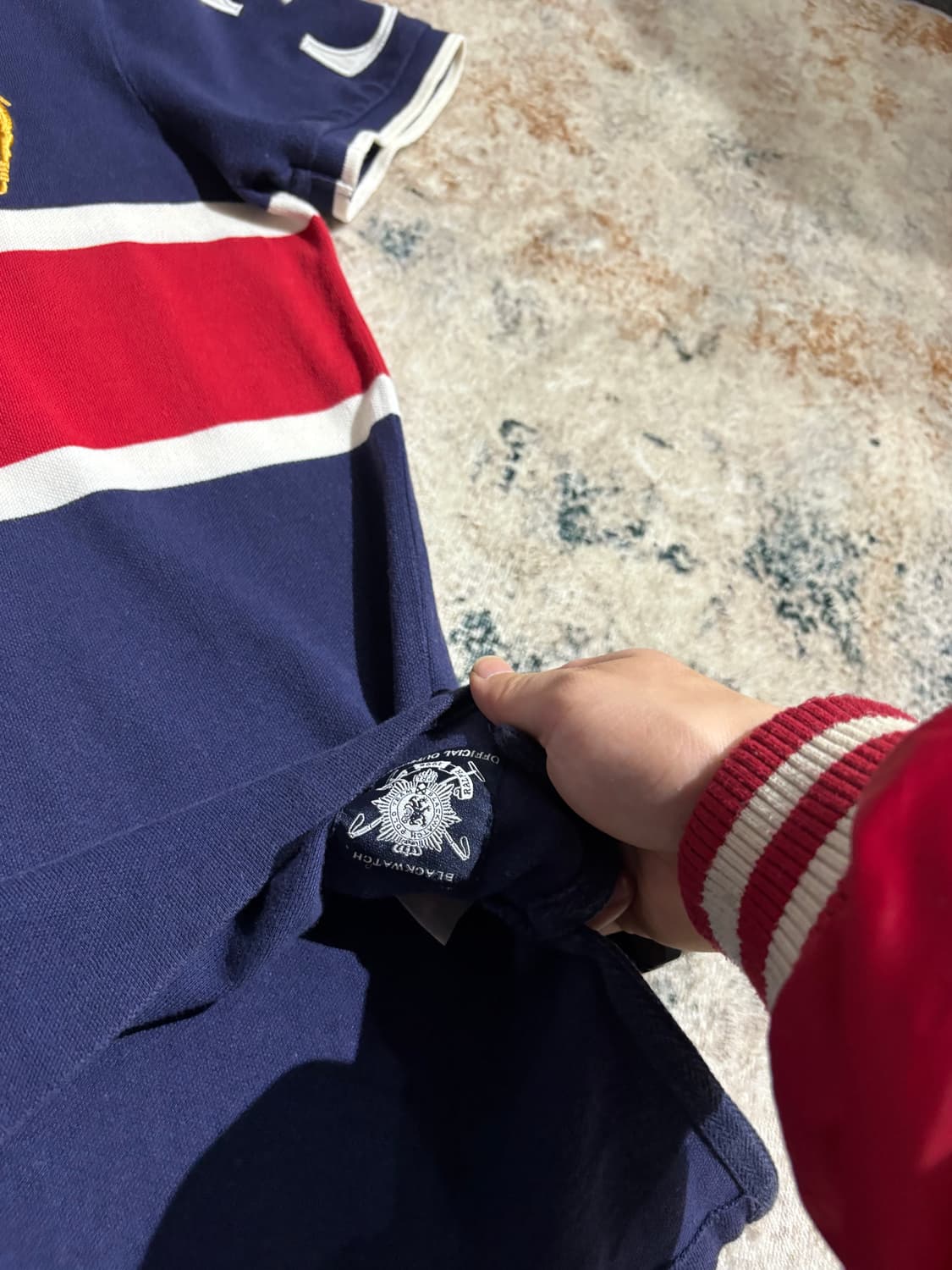 폴로 빅포니3 치프키프 금장 카라반팔티셔츠 상품이미지5