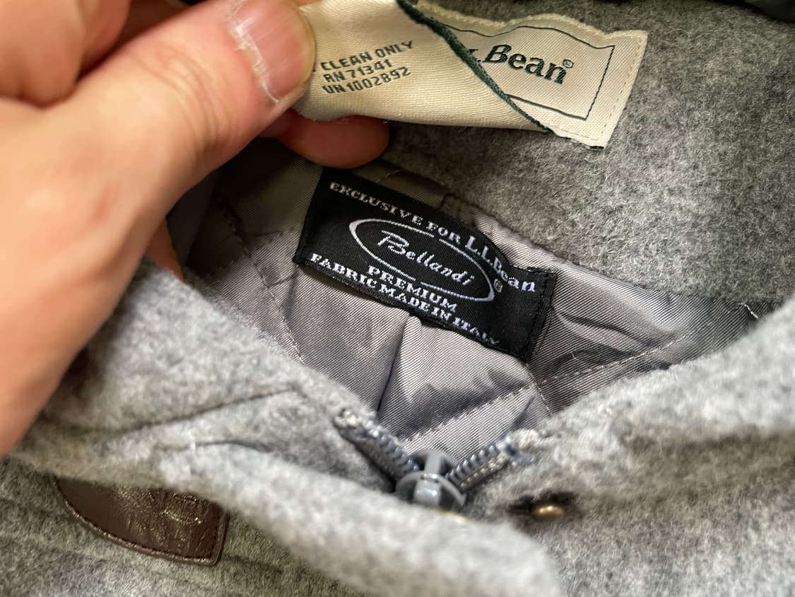Ll.bean 엘엘빈 그레이 더플 코트 상품이미지5