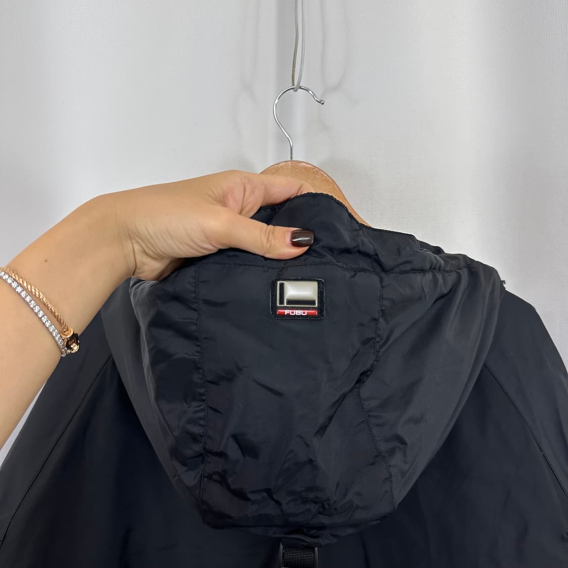  푸부 남자 후드점퍼 패딩 검정 빅사이즈 XL  EO 해 상품이미지7