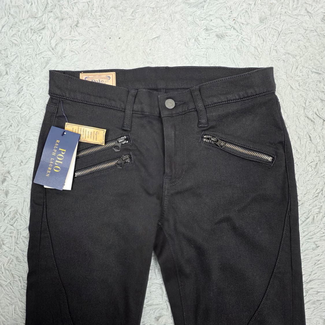 [택상품/택포]  폴로랄프로렌 여성 스키니 핏 모토 진 블랙 27 상품이미지1