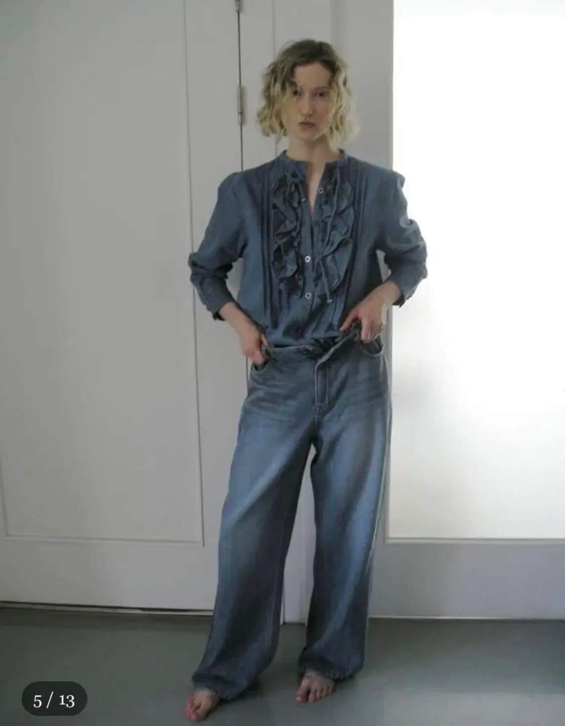 [새제품] eonts 에옹쓰 데님 2025SS denim pants 상품이미지2