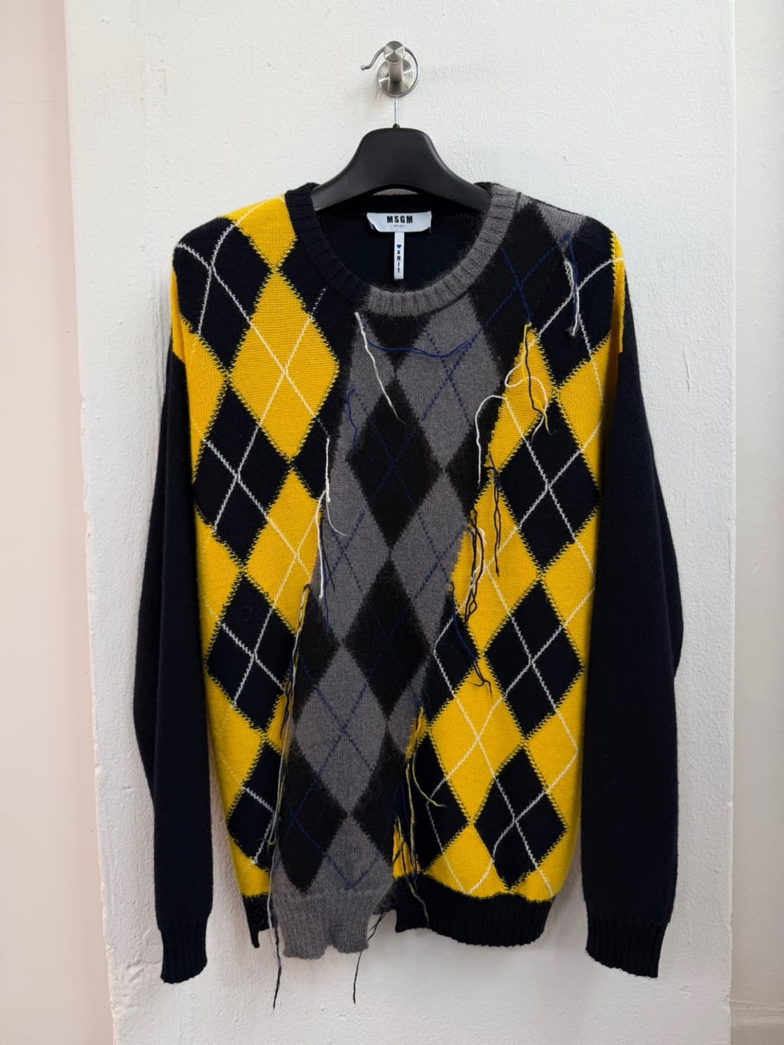 MSGM 아가일 니트 상품이미지2