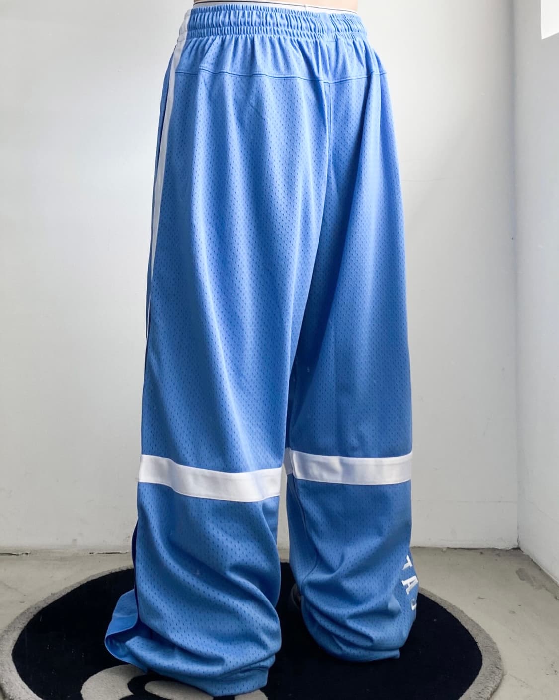 나이키 스우시 데드스탁 올 스냅 버튼 메쉬 팬츠  상품이미지3
