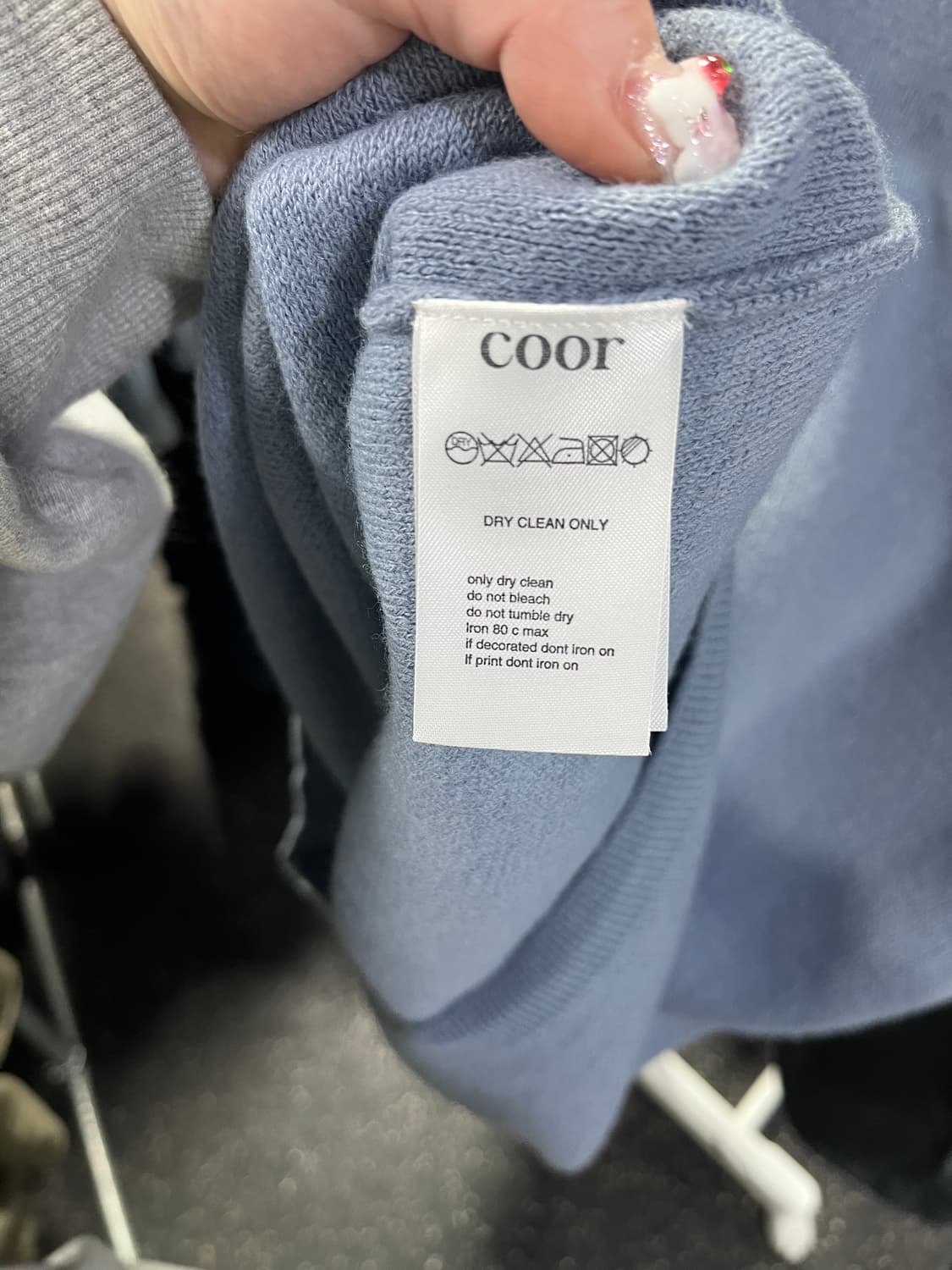 쿠어 coor 니트 S사이즈 상품이미지3