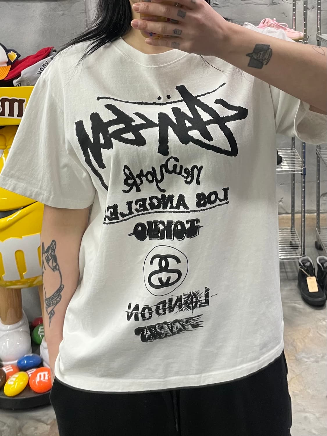 스투시 월드투어 반팔 티셔츠 상품이미지7