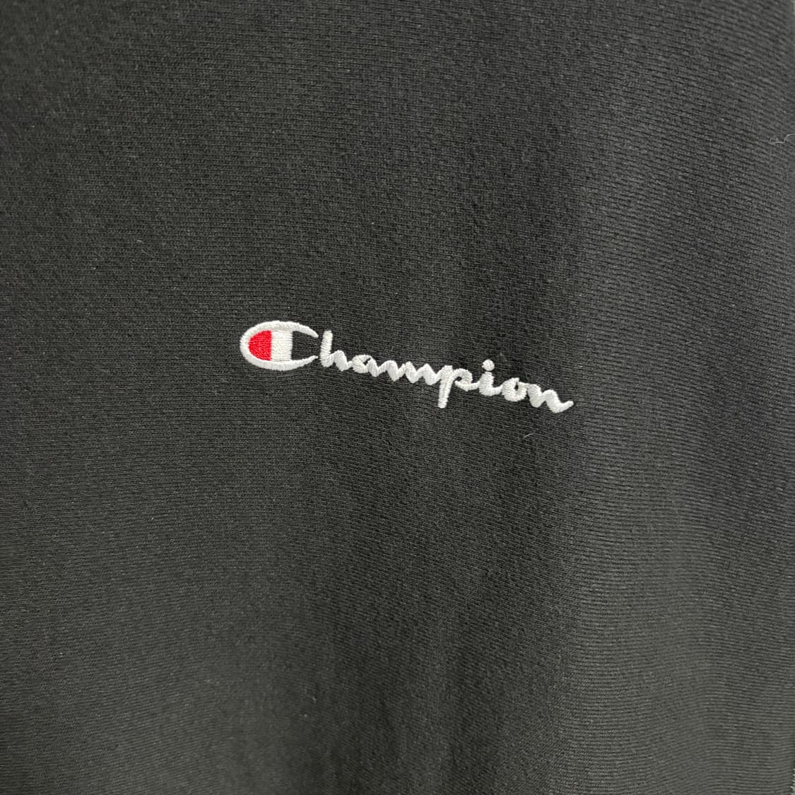 챔피온 리버스위브 기모 맨투맨 스웻셔츠 / 블랙, L 상품이미지5