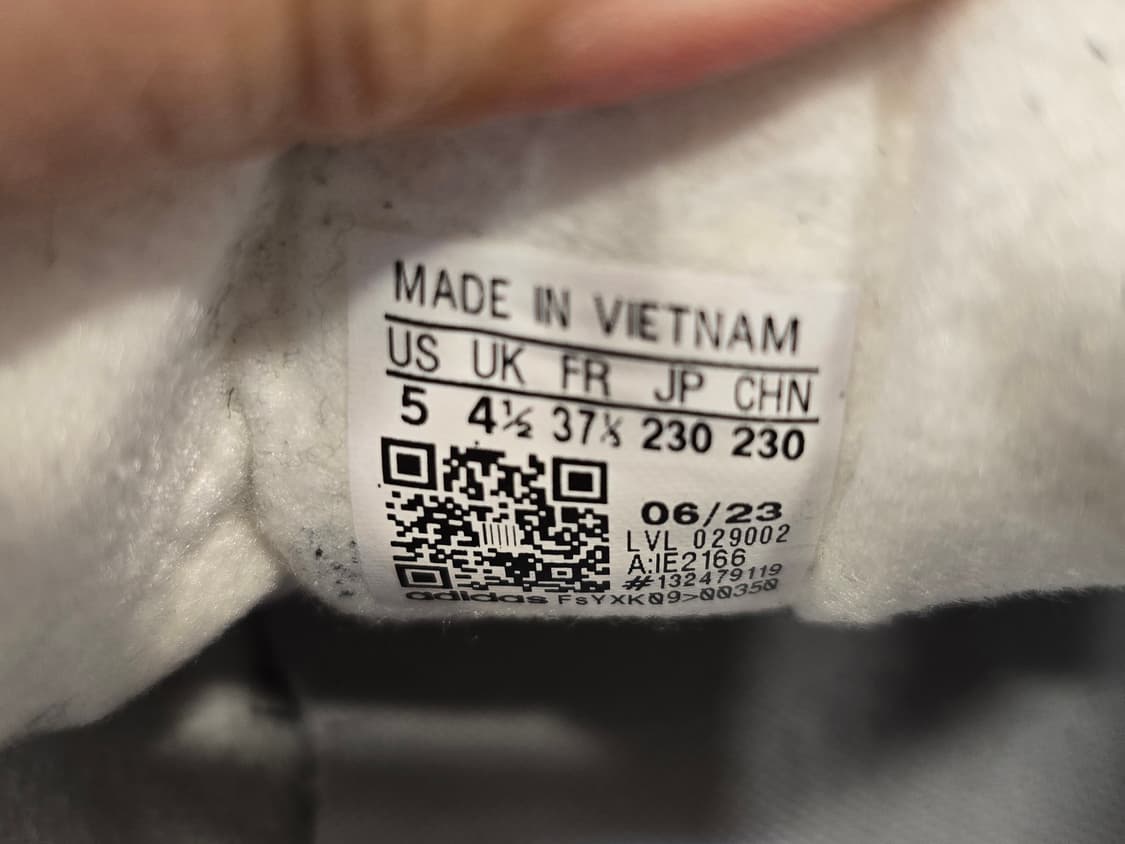 아디다스 가젤85 블랙 스웨이드 운동화 스니커즈 230mm 상품이미지7