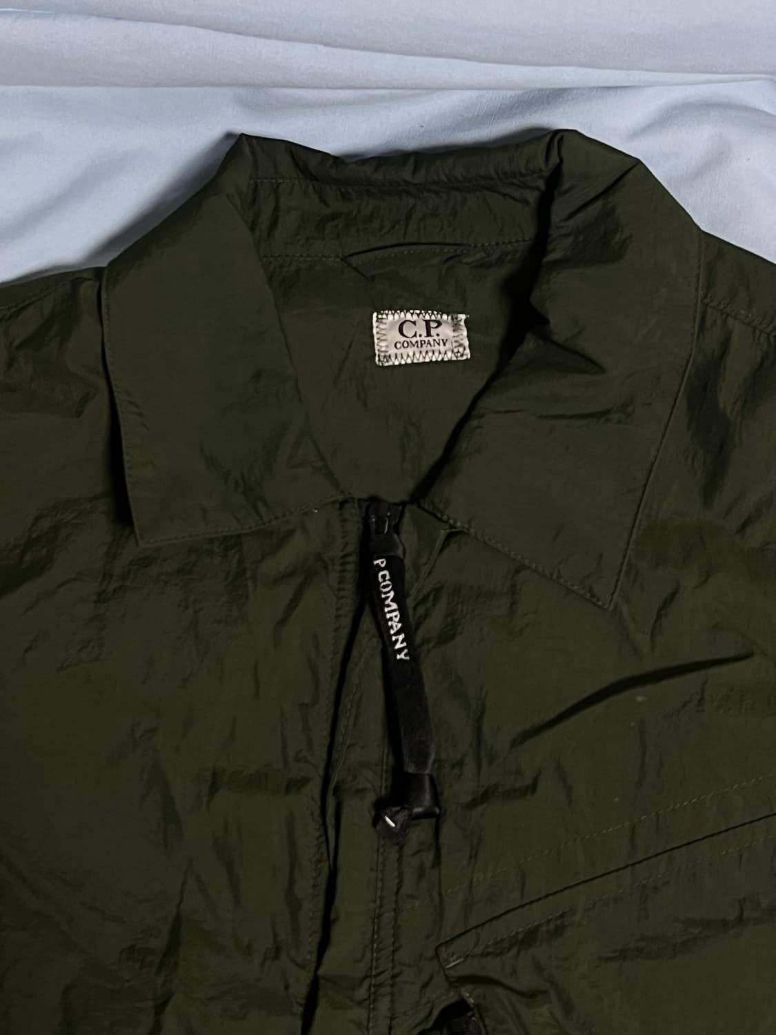 CP컴퍼니 나일론 오버셔츠 카키 L 상품이미지3