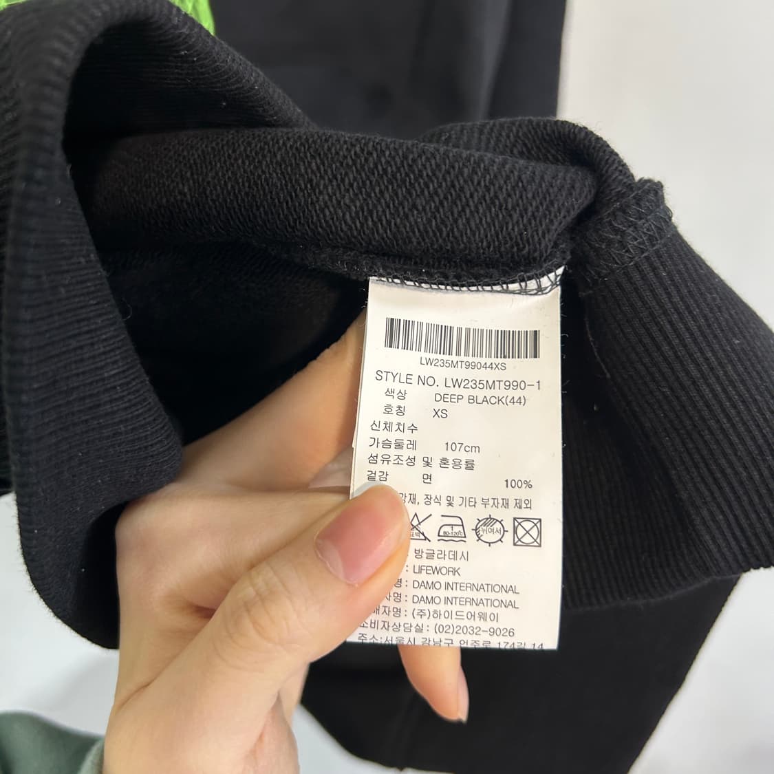 라이프워크 여성 맨투맨 티셔츠 66정도  상품이미지4