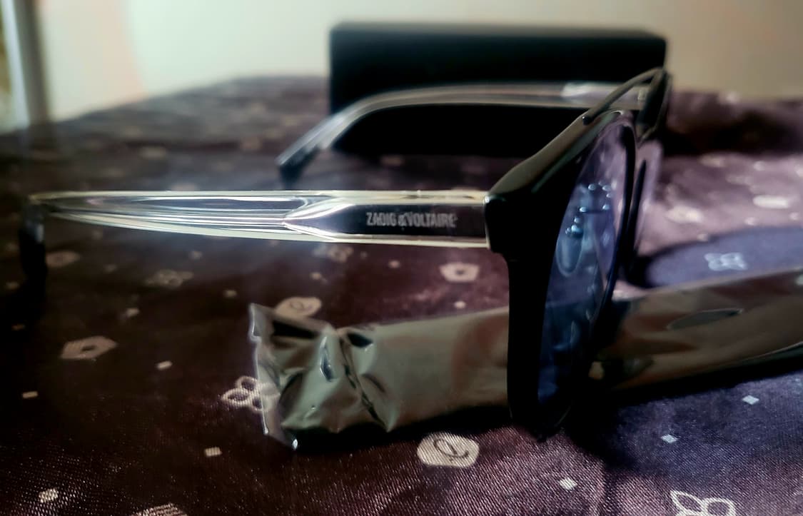 [미사용 새상품] 쟈딕앤볼테르 블루 틴트렌즈 선글라스 상품이미지9