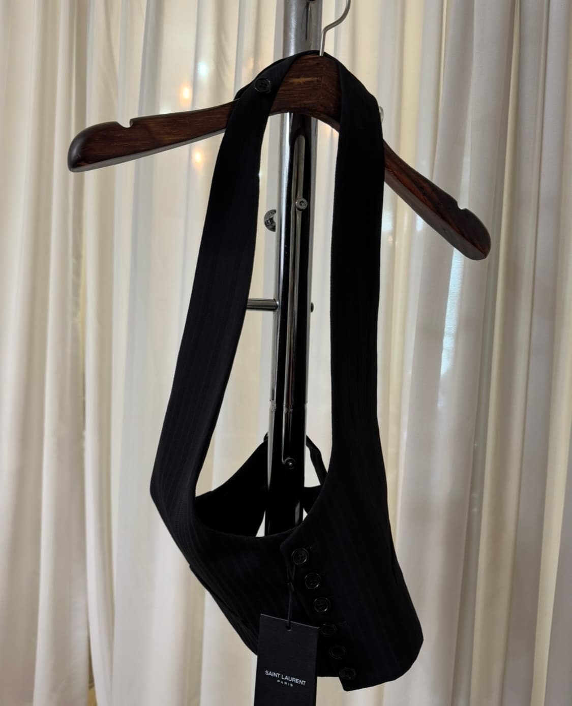 생로랑  이브닝 조끼 베스트 상품이미지6