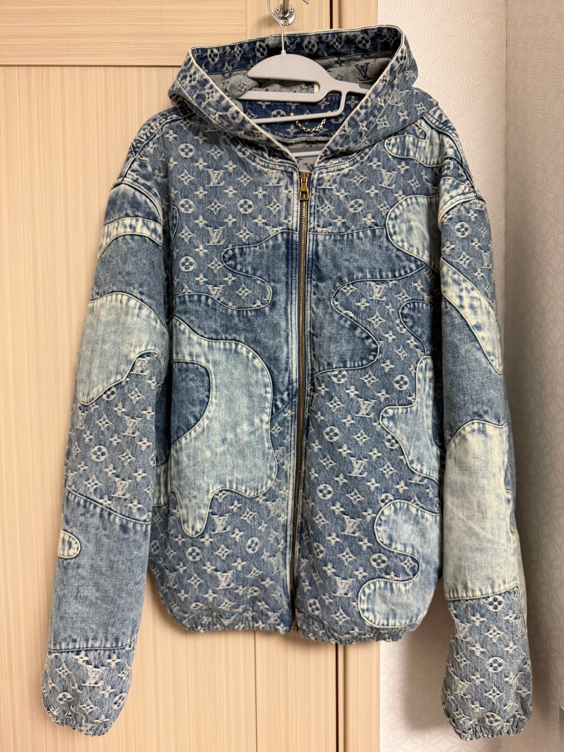 루이비통 니고 데님 후드자켓 상품이미지1